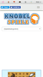 Mobile Screenshot of knobelspiele.com